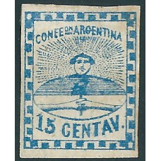 Argentinië Mi 3b ongebruikt