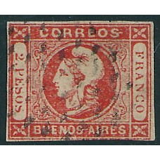 Argentinië - Buenos-Aires Cabecitas Mi 11 gebruikt