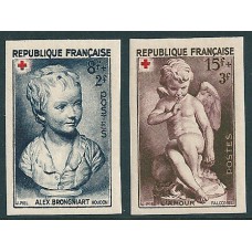 Frankrijk Yvert 876-877 ongetand postfris