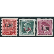 Duitse bezetting Asch Mi. 3 - 5 postfris